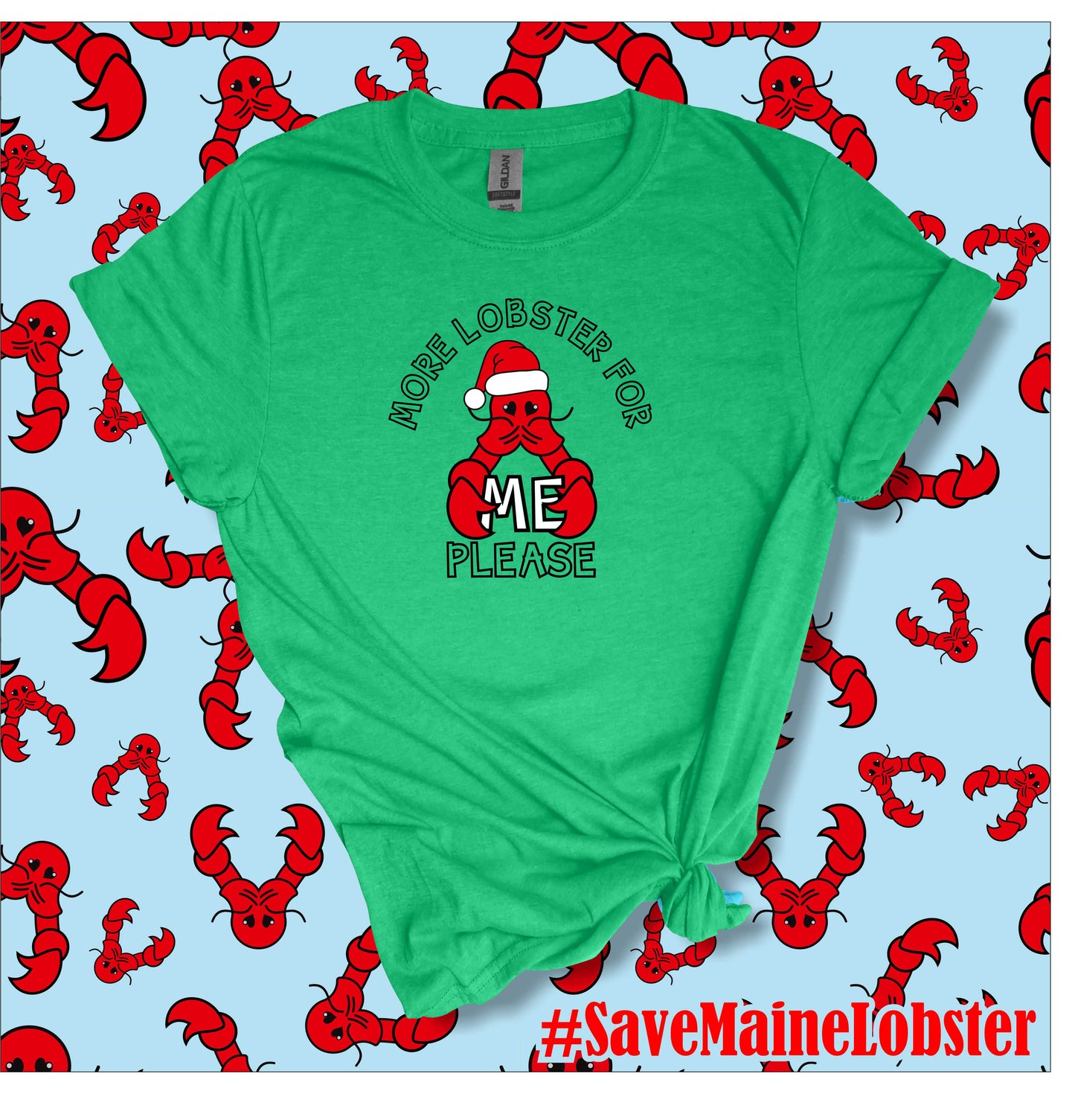 #SaveMaineLobstermen Holiday Apparel (Green) by IRISisBEAUTY and Shenanigans By Sam