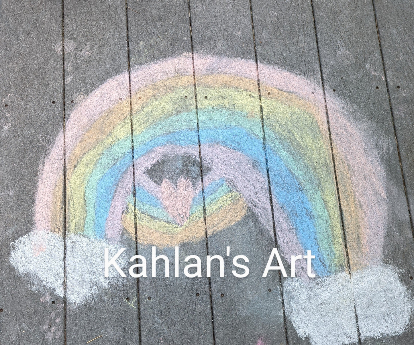 Rainbow heart mug, art concept by Kahlan, art by IRISisBEAUTY