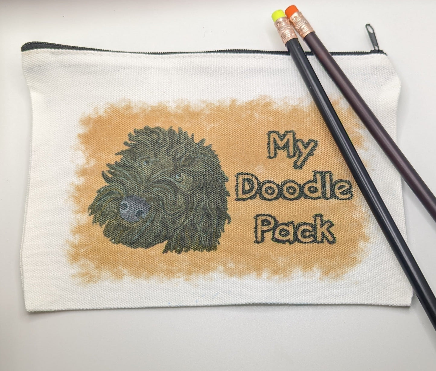 My Doodle Pack- 9x 6.89 inch Doodle Dog pencil pouch IRISisBEAUTY collaboration