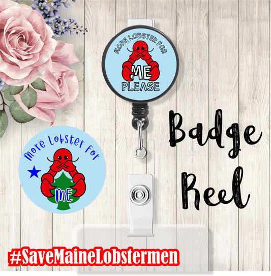#SaveMaineLobstermen Badge Reel - Multiple Styles